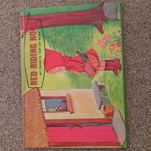 Red Riding Hood. My favorite pop-up book
